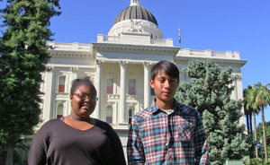 Students spoke out at the Capitol last year